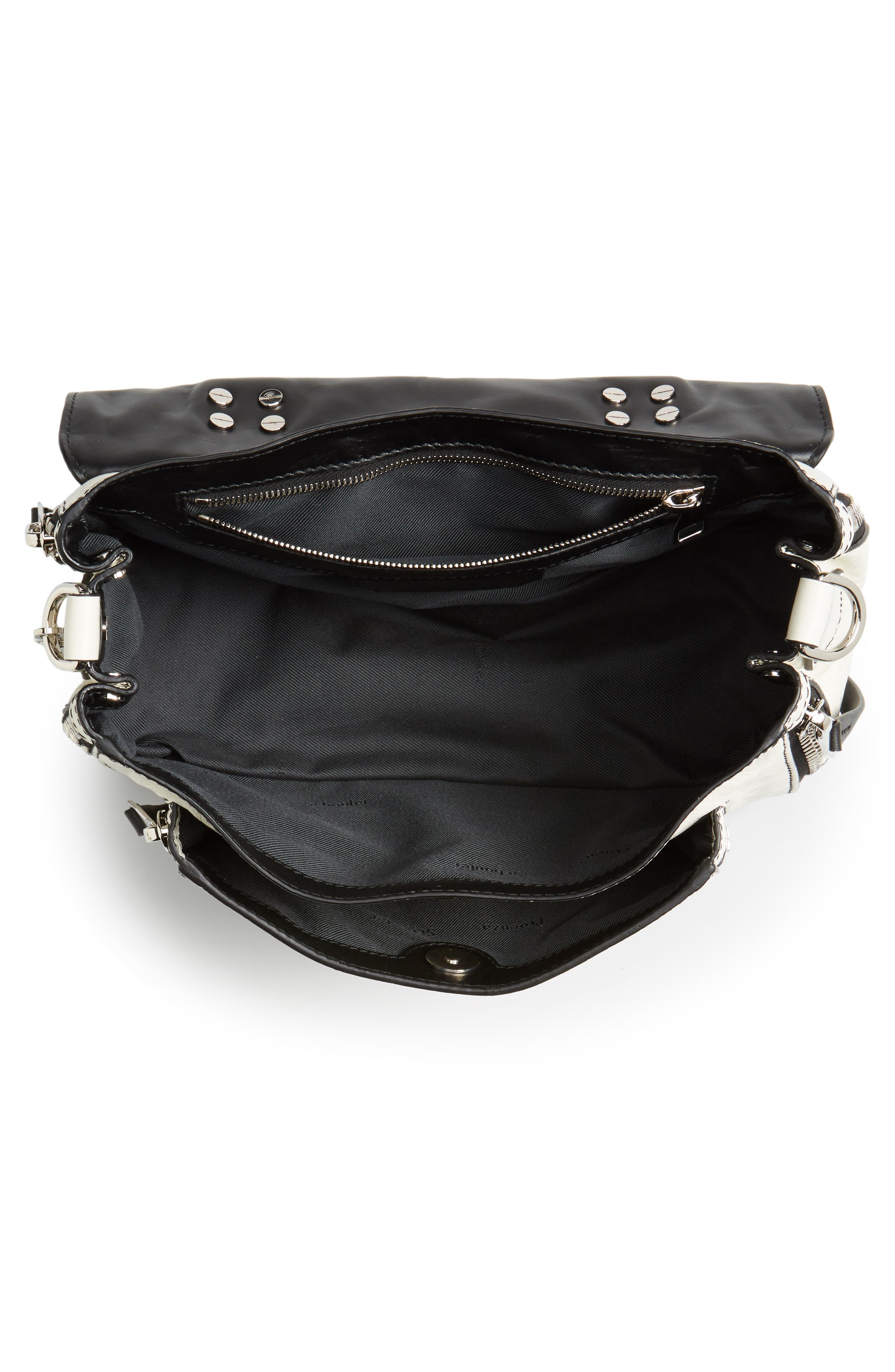 Proenza Schouler Tiny PS1 Paper Leather Satchel, Alternate, color, 