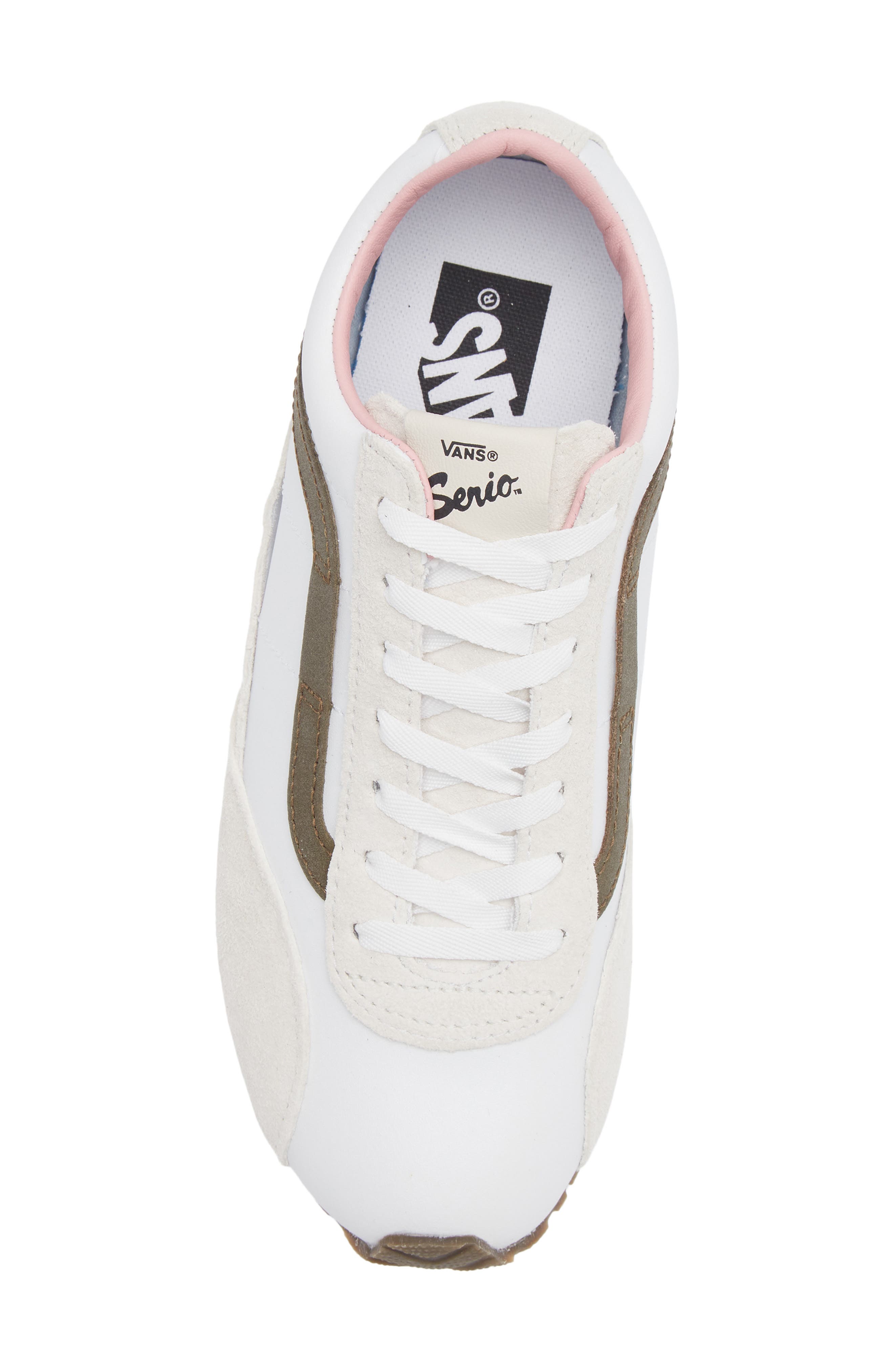 Vans Premium Super Lowpro Trainer, Alternate, color, Pig Suede White