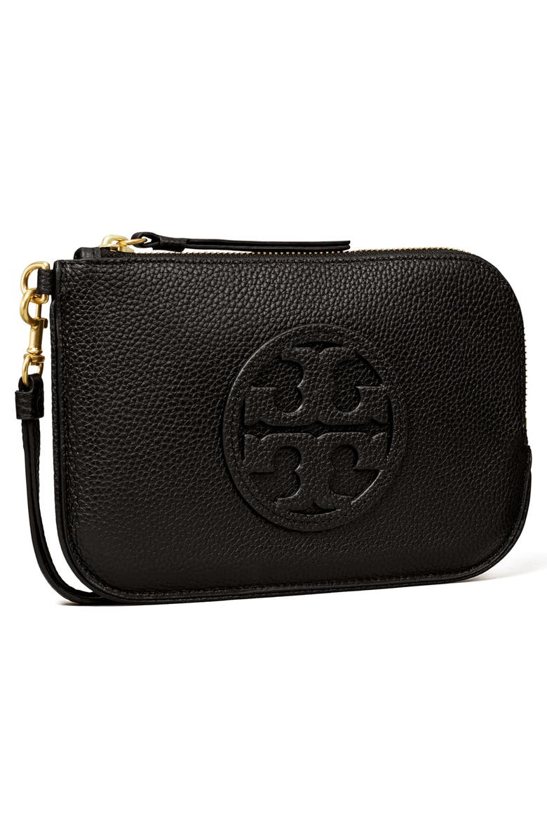 Tory Burch Miller Leather Wristlet, Alternate, color,