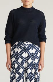 Universal Standard Positano Cotton Pointelle Sweater