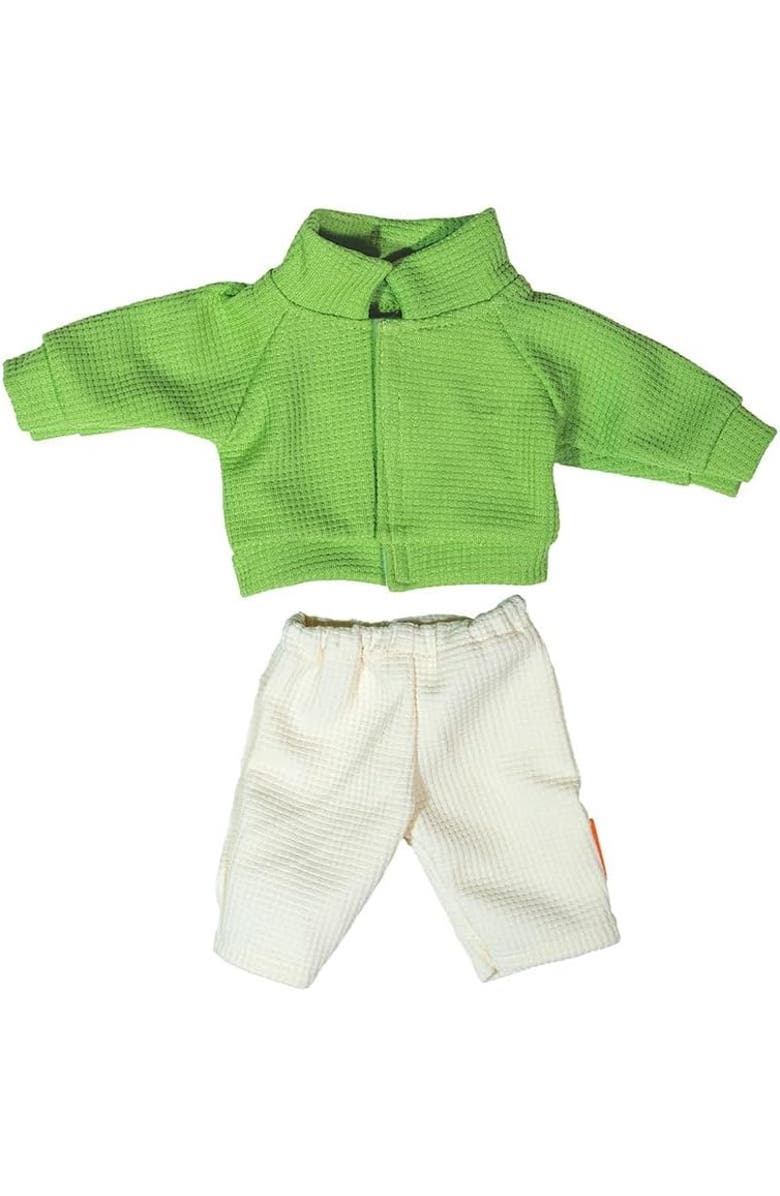 Miniland Doll Outfit for 12 5/8" Miniland Dolls, Main, color, White Multi