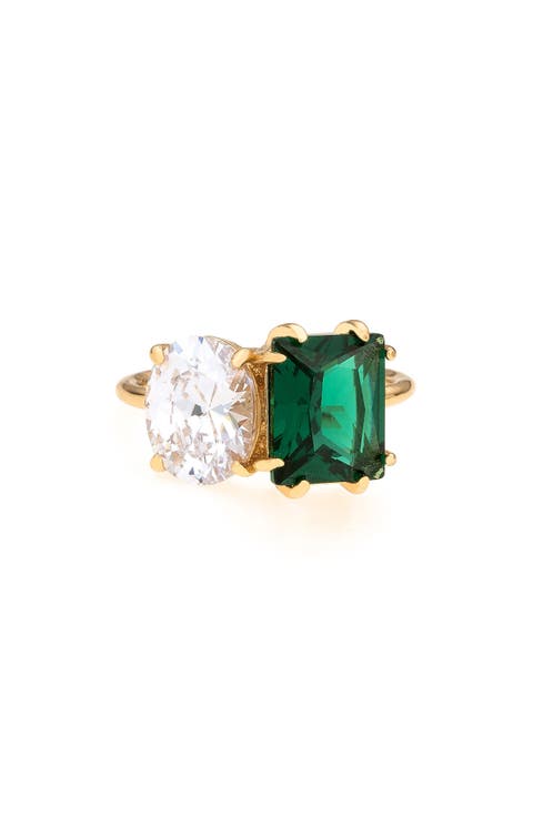 Cubic Zirconia Statement Ring