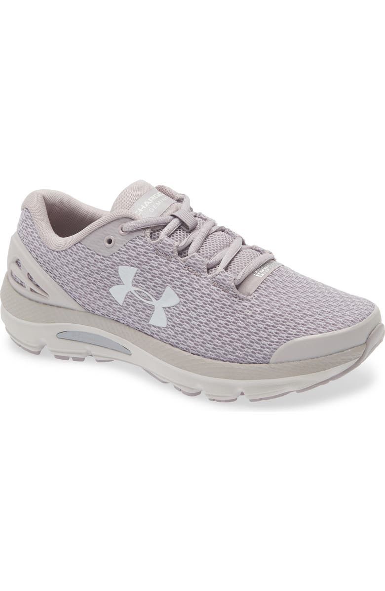 Under Armour Charged Gemini Running Shoe, Main, color, Gray Dawn