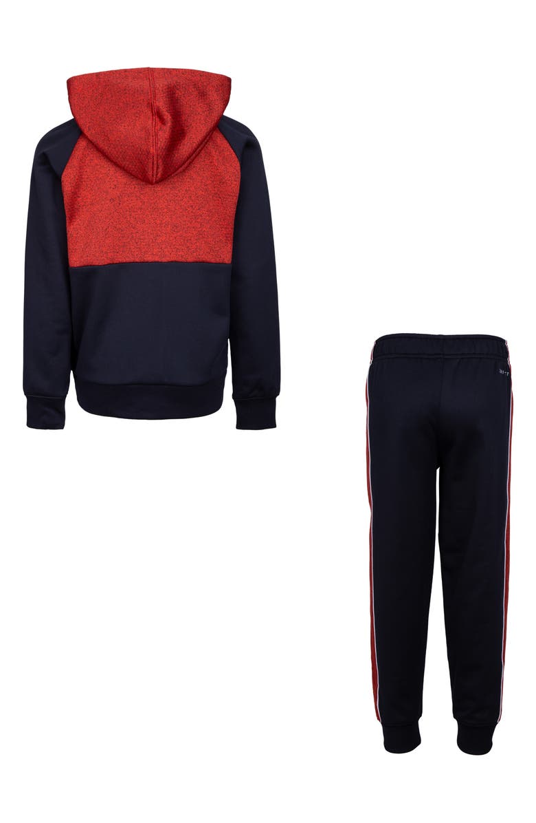 Nike Kids' Therma-FIT Colorblock Hoodie & Joggers Set, Alternate, color, 