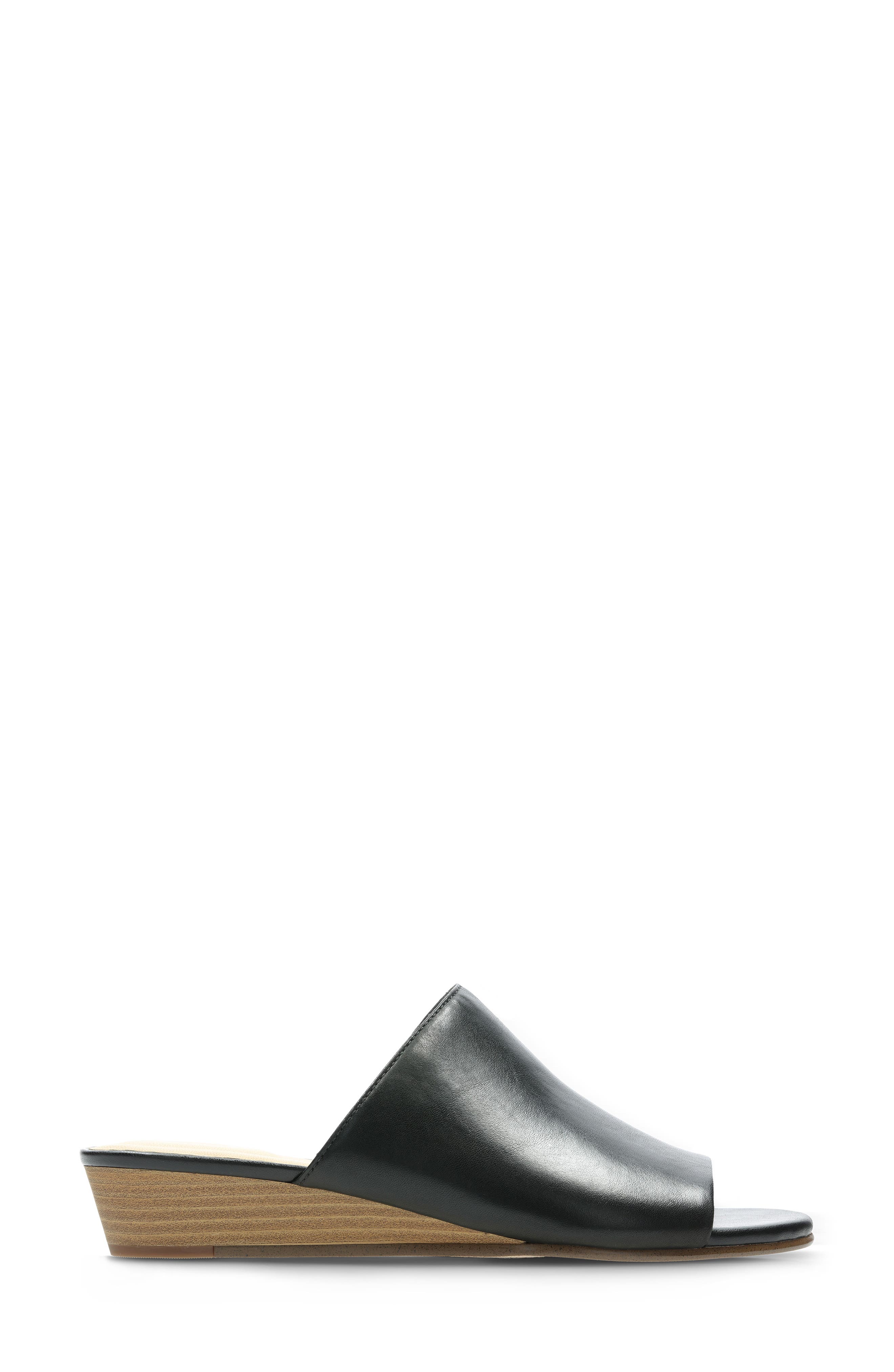 Clarks<sup>®</sup> Mena Rose Slide Wedge Sandal, Alternate, color, 