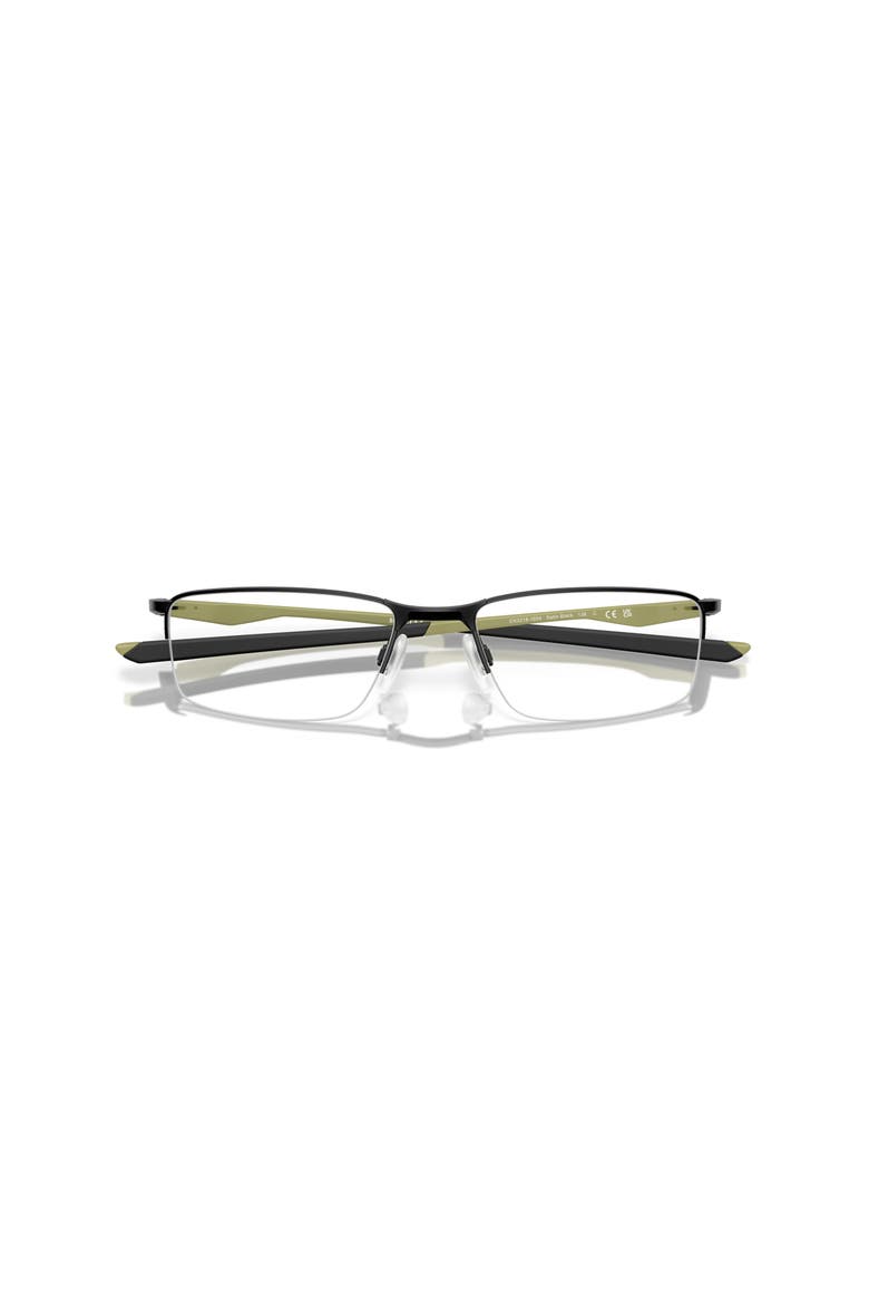 56mm Rectangle optical glasses, Alternate, color, Black