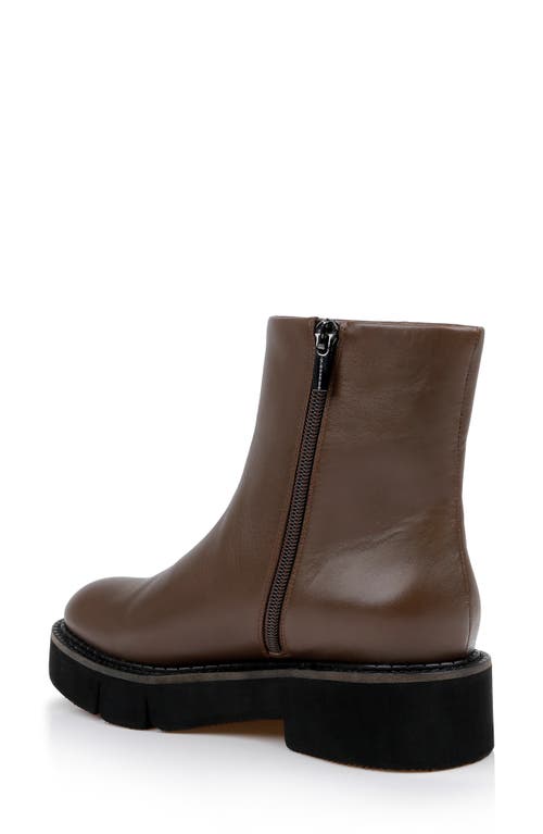 Clergerie Clover Leather Chelsea Boots In Brown