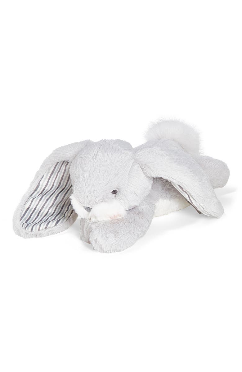 Bunnies by the Bay Little Nibble Bloom Bunny Plush Toy, Alternate, color, Grey