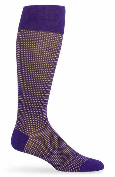 Birdseye Mid-Calf Premium Novelty Dress Socks