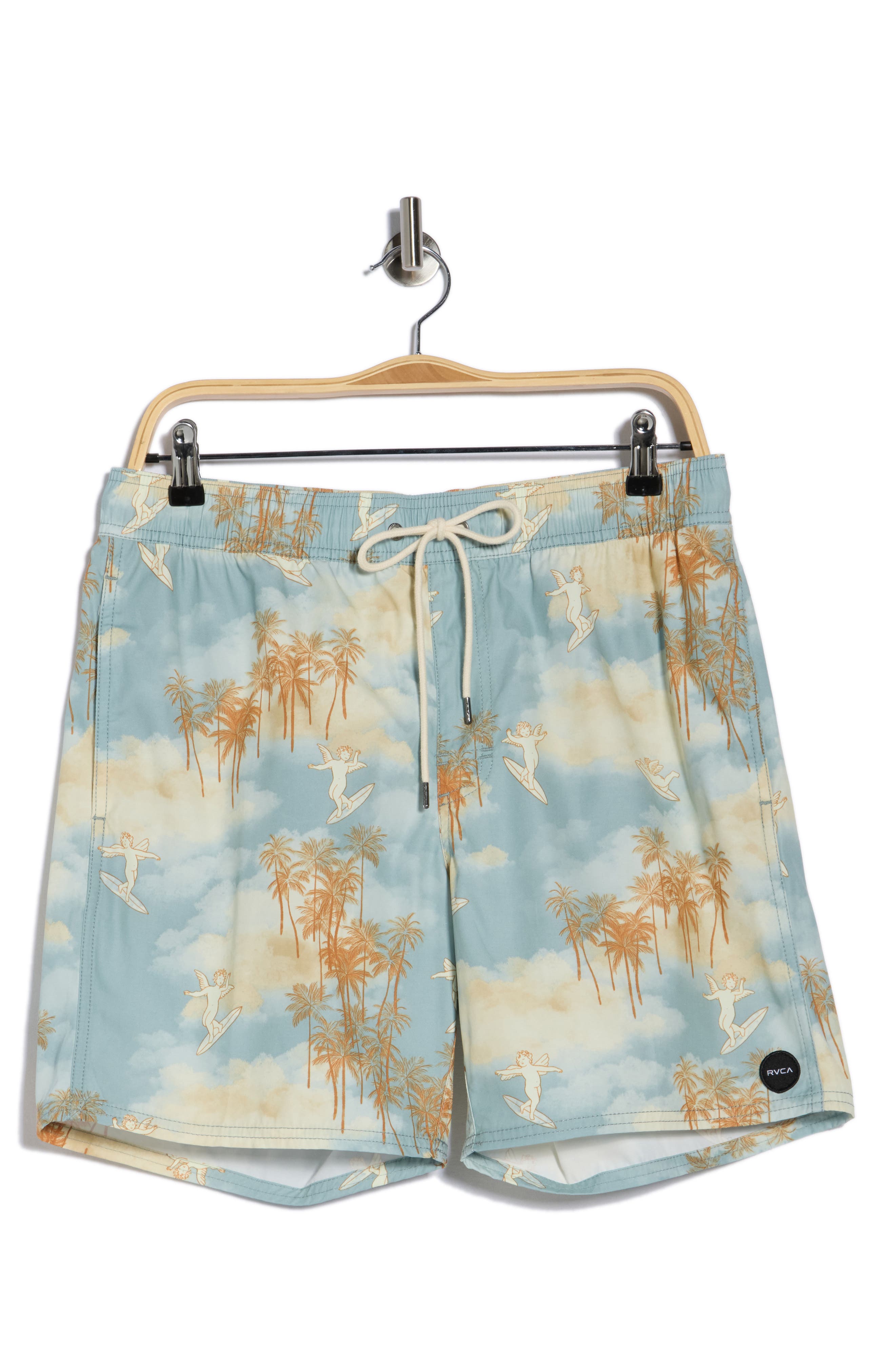 RVCA Men&#39;s Perry Swim Trunks