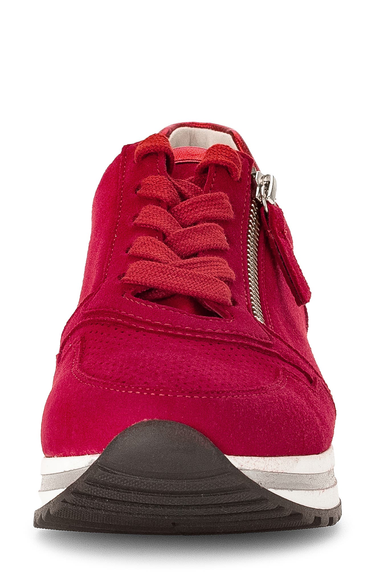 Gabor Lace-Up Sneaker, Alternate, color, Rubin