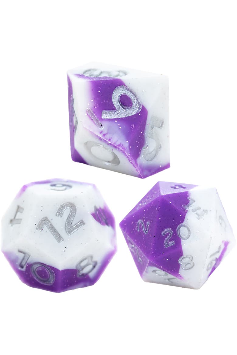 Amesquisht Antistress Dice 7Pc Rpg, Alternate, color, Multicolored