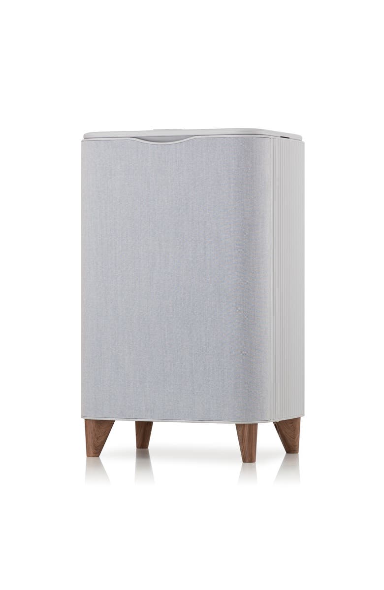 Zadro Fabric-Wrapped Modern Lux Towel Warmer, 24L Stainless-Steel Tub, Main, color, Gray