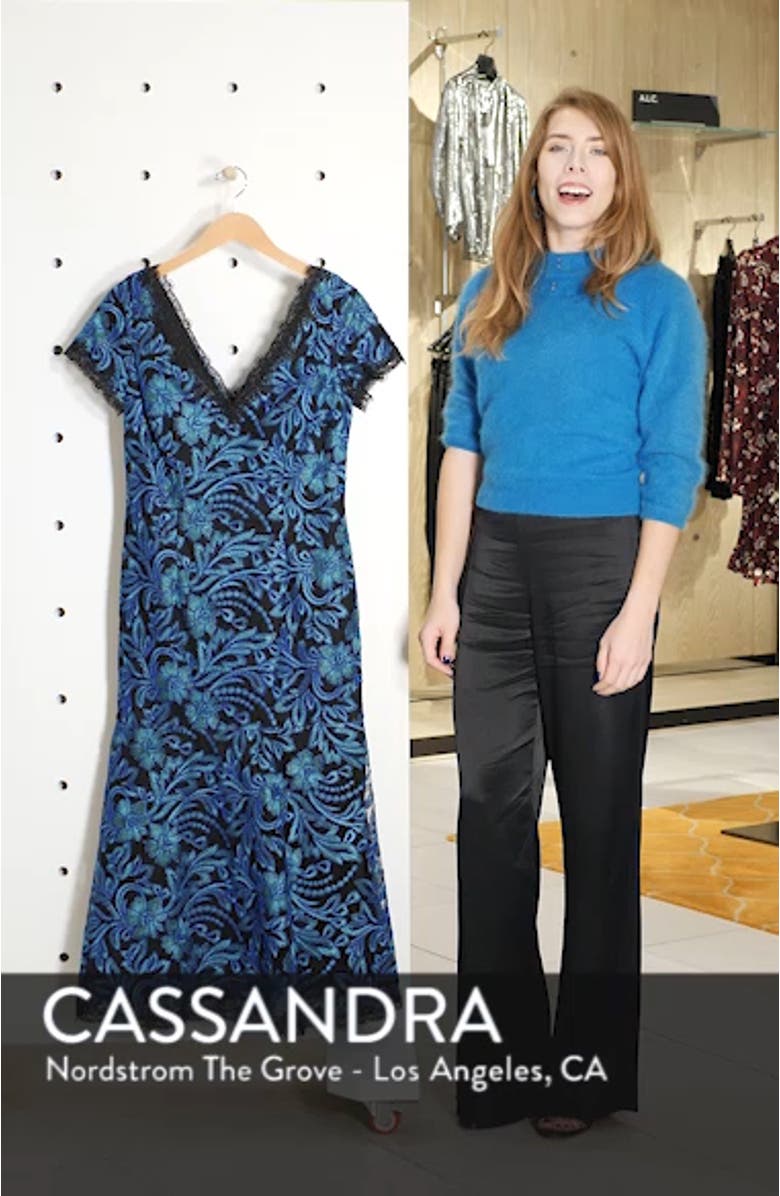 Embroidered Mesh Dress, sales video thumbnail