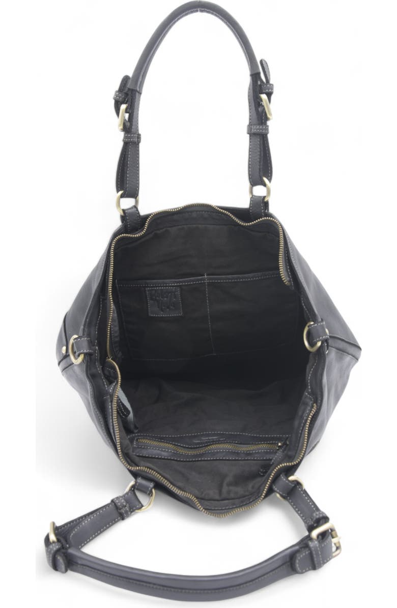 Bolsa Nova Nora Patchwork Tote, Alternate, color, Black