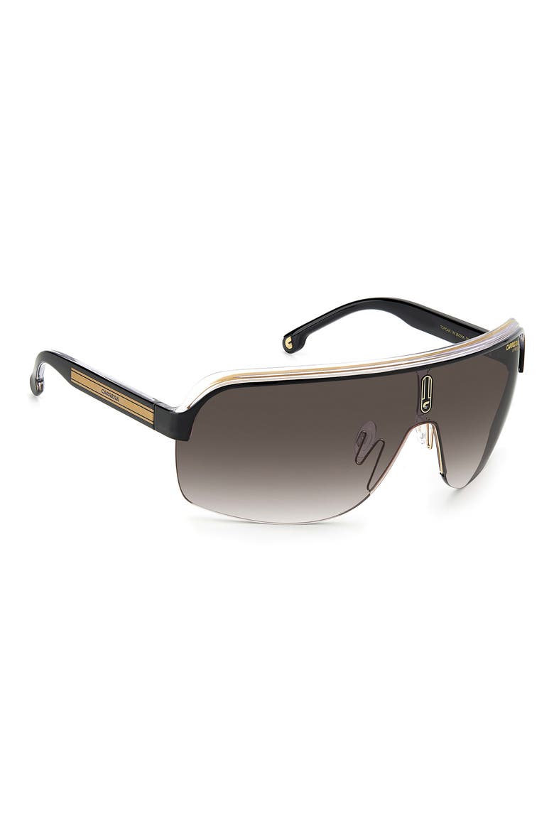 Carrera Shield Sunglasses, Alternate, color, BLACK GOLD