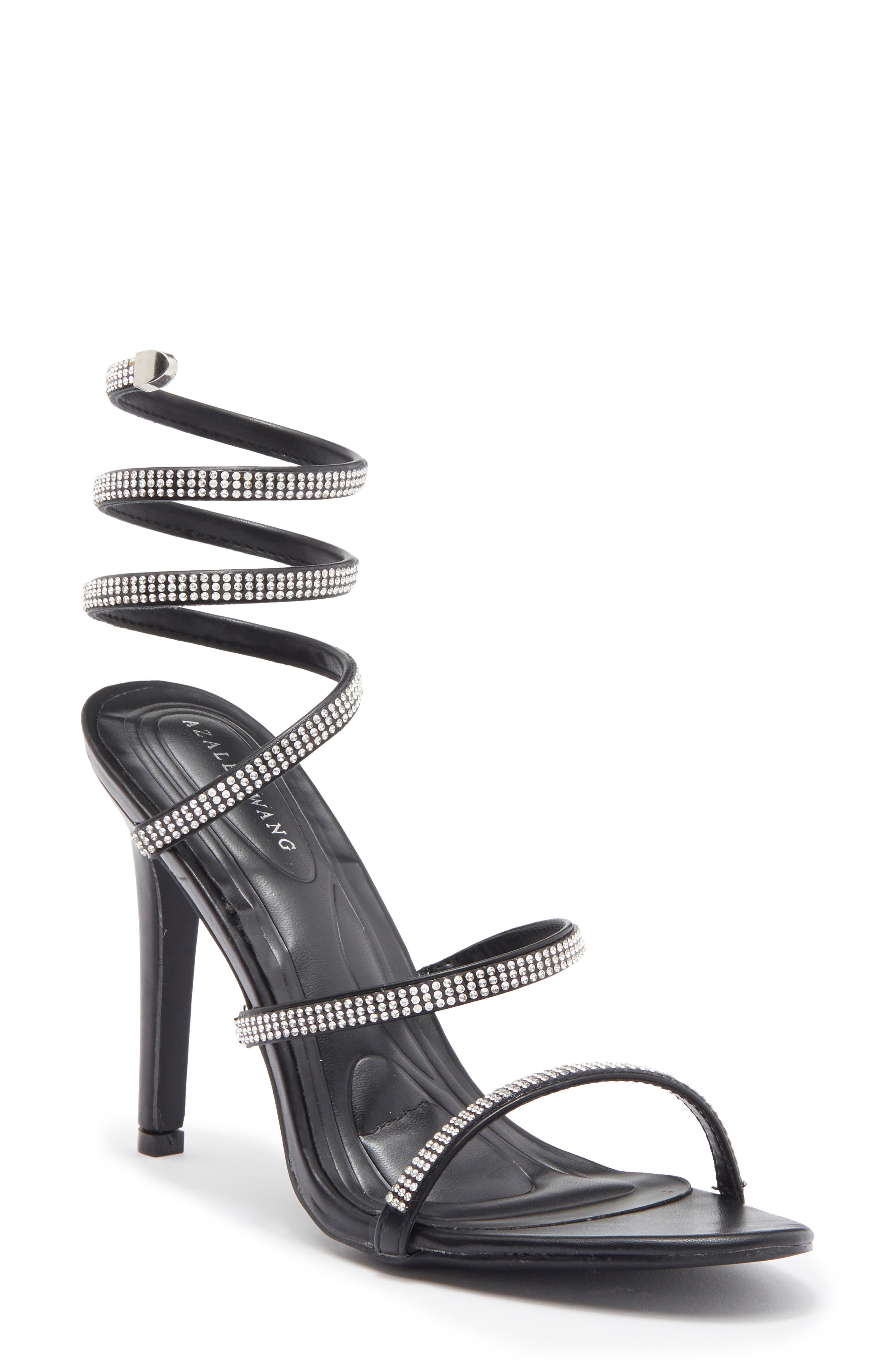 AZALEA WANG Elvinia Ankle Wrap Sandal, Main, color, 