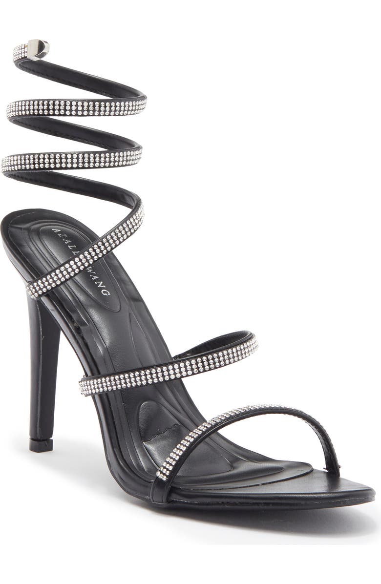 AZALEA WANG Elvinia Ankle Wrap Sandal, Main, color,