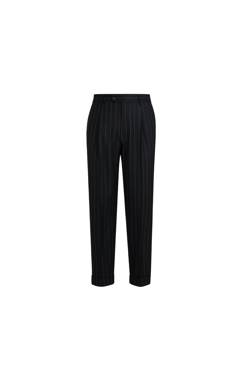 Brunello Cucinelli Virgin wool trousers, Alternate, color, Black