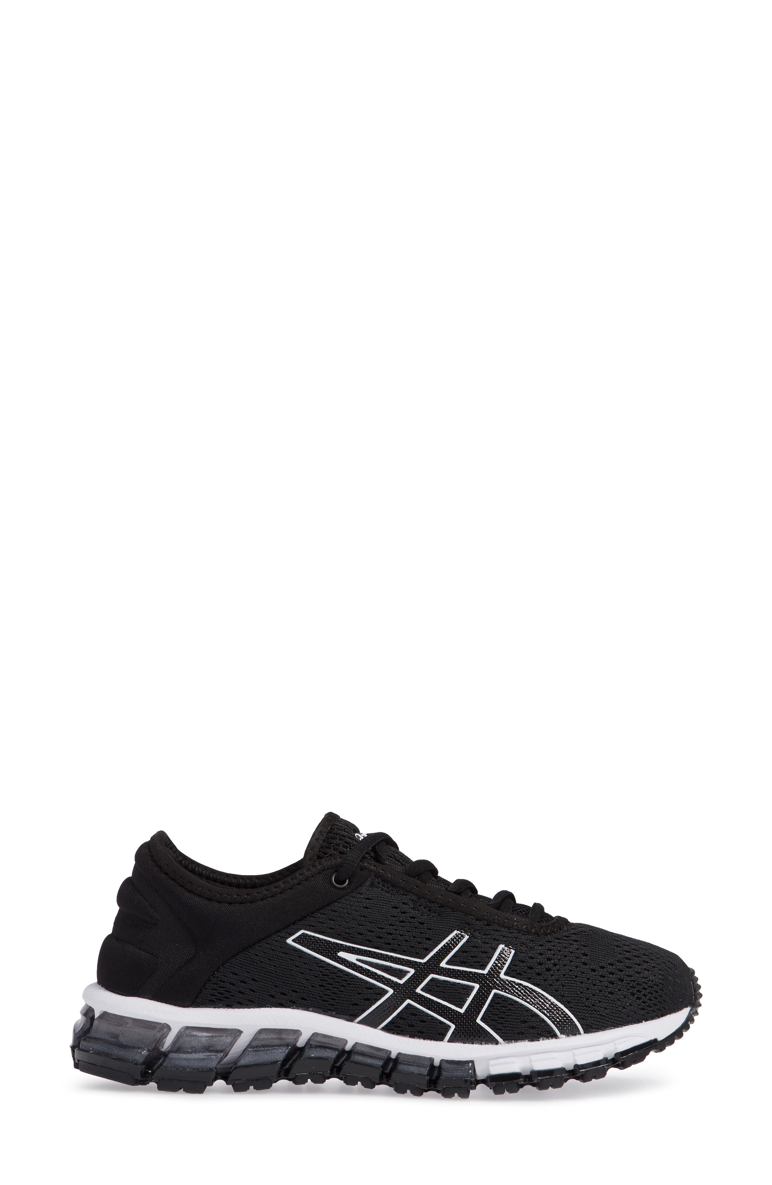 GEL-Quantum 180 3 Running Shoe, Alternate, color, BLACK/ WHITE