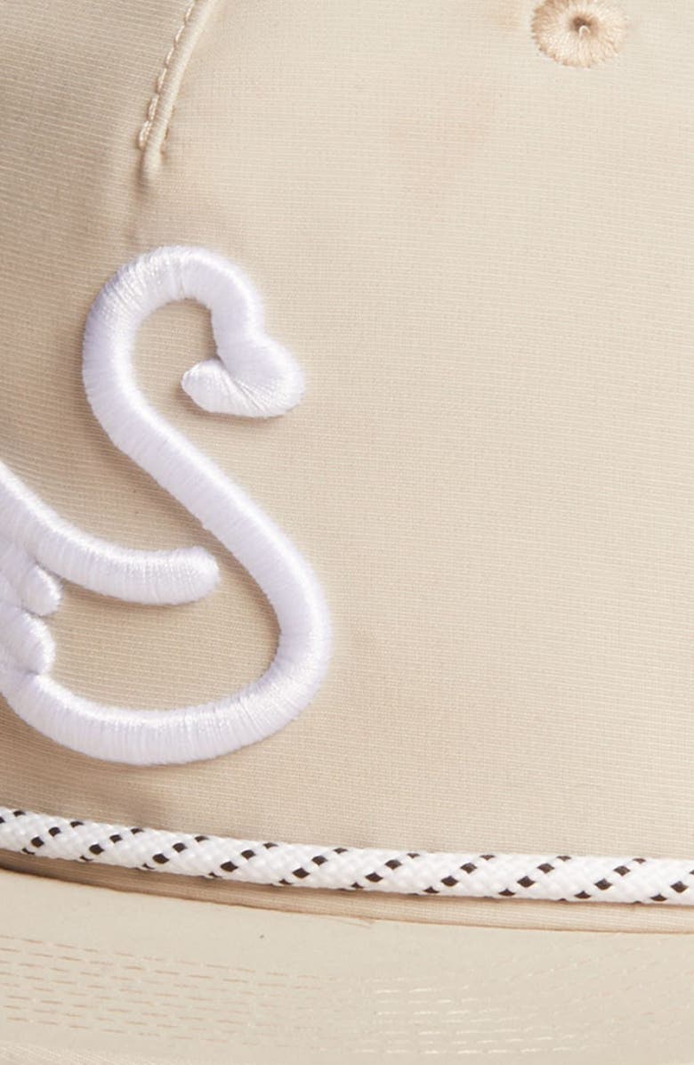 Swannies Dubs Embroidered Swan Rope Style Golf Hat, Alternate, color, 