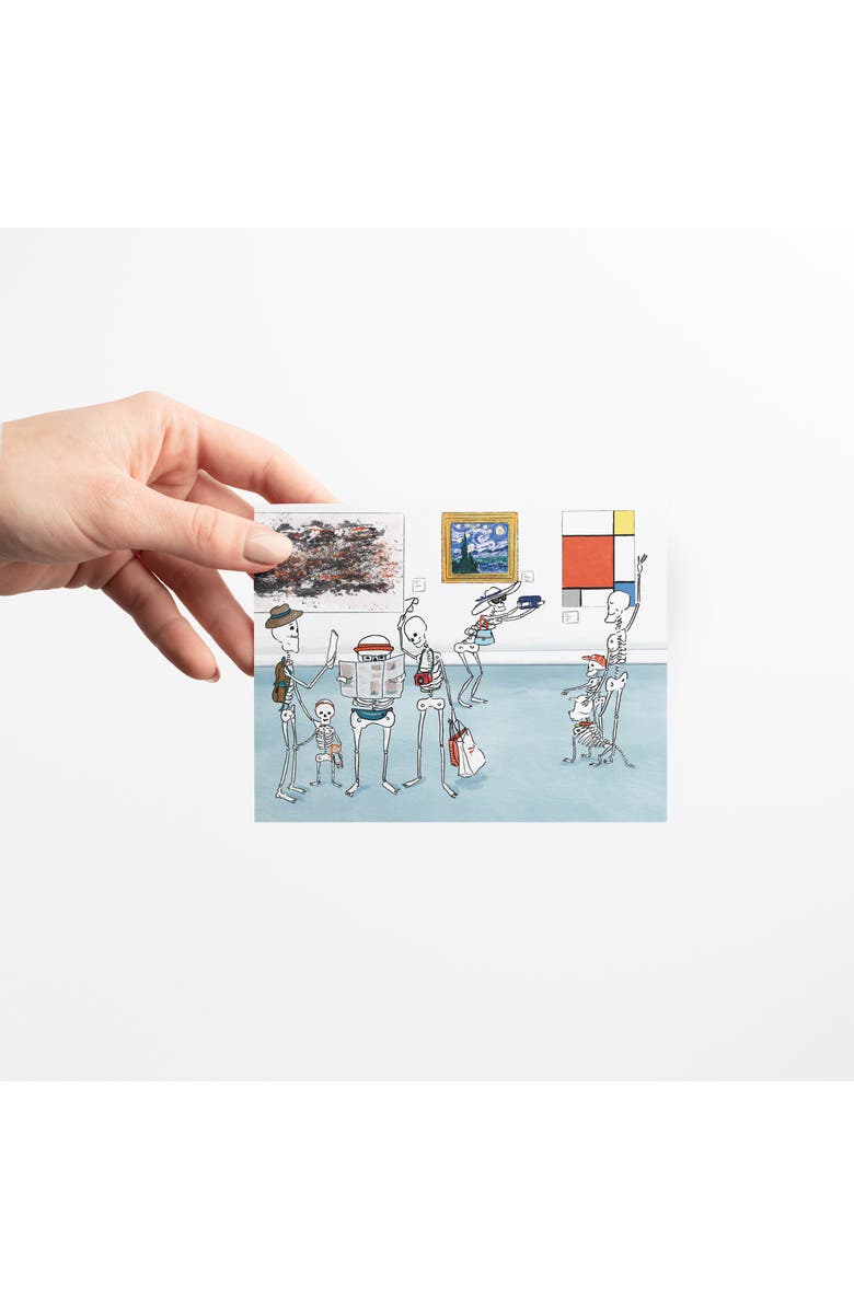 Ramus & Co Fall/Halloween Greeting Card Pack Sets (3 ct) Skeleton Tour, Alternate, color, Multi-Pack