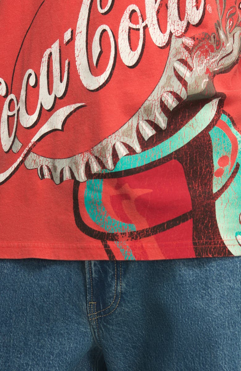 Lucky Brand Coca-Cola<sup>®</sup>, Alternate, color, Fiery Red