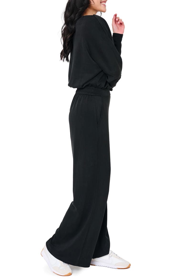 Everywhere Slouchy Jumpsuit, Alternate, color, BLACK