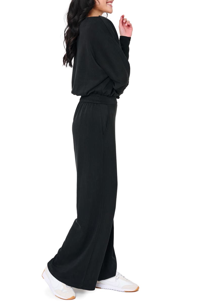 GIBSONLOOK Everywhere Slouchy Jumpsuit, Alternate, color, Black