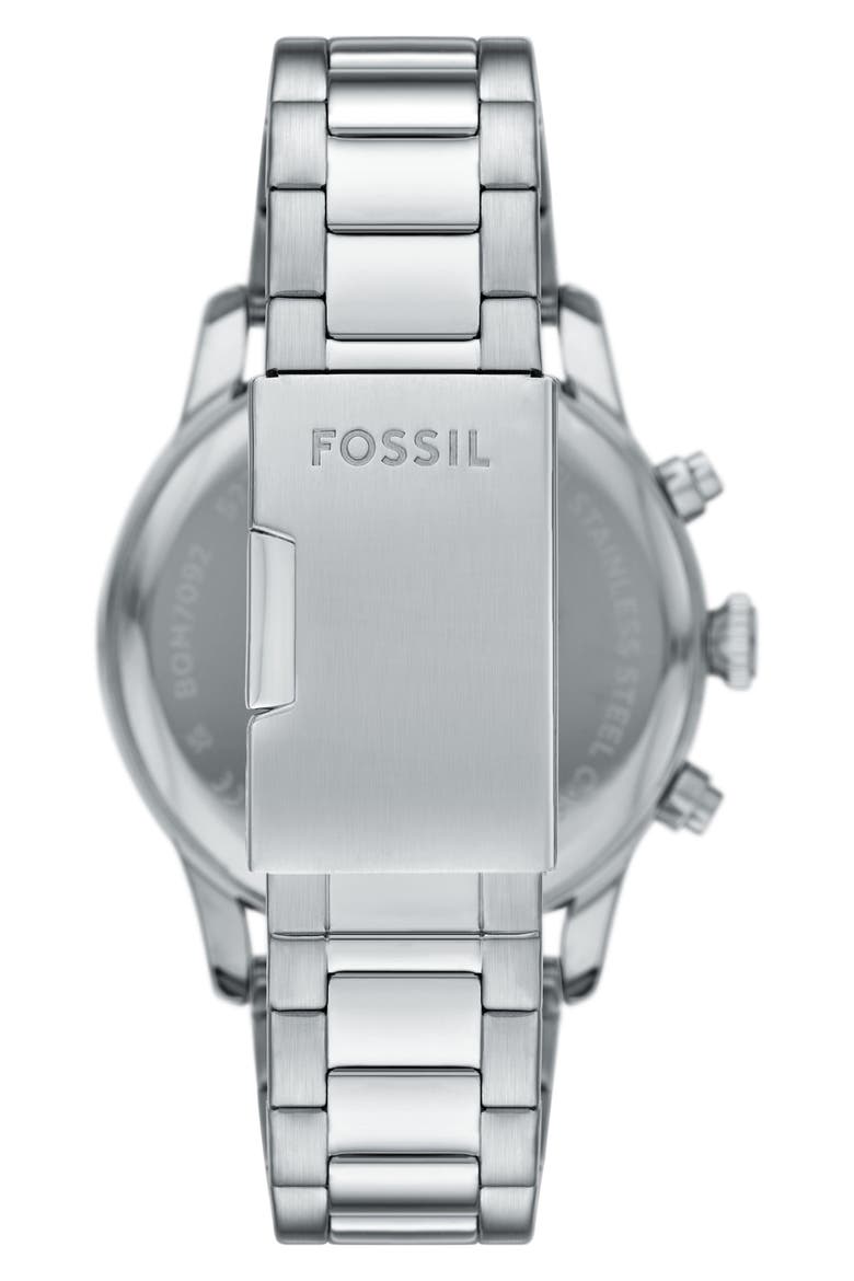 Bennett Multifunction Bracelet Watch, 45mm, Alternate, color, SILVER