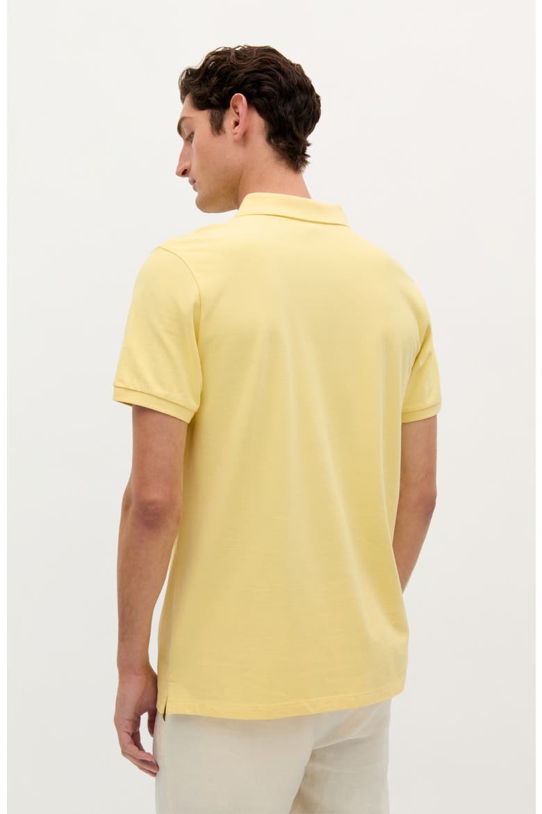 Basic Polo I, Alternate, color, LIGHT YELLOW
