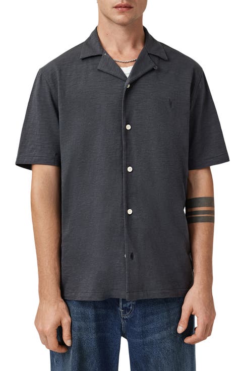 Robson Knit Cotton Camp Shirt