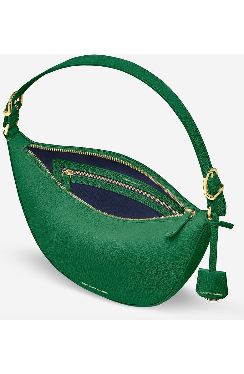 MAISON de SABRÉ Mini Leather Hobo Bag, Alternate, color,