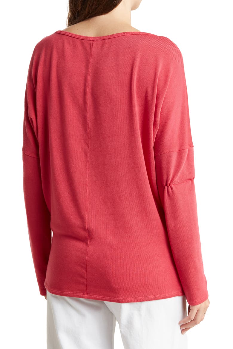 Boatneck Dolman Sweater, Alternate, color, BEETROOT PURPLE