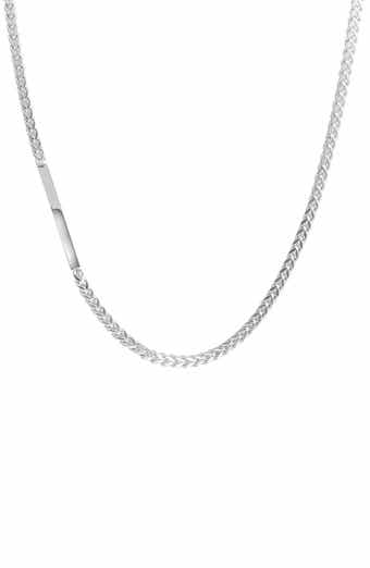 VAN HEUSEN Men's Bar Detail Franco Chain Necklace