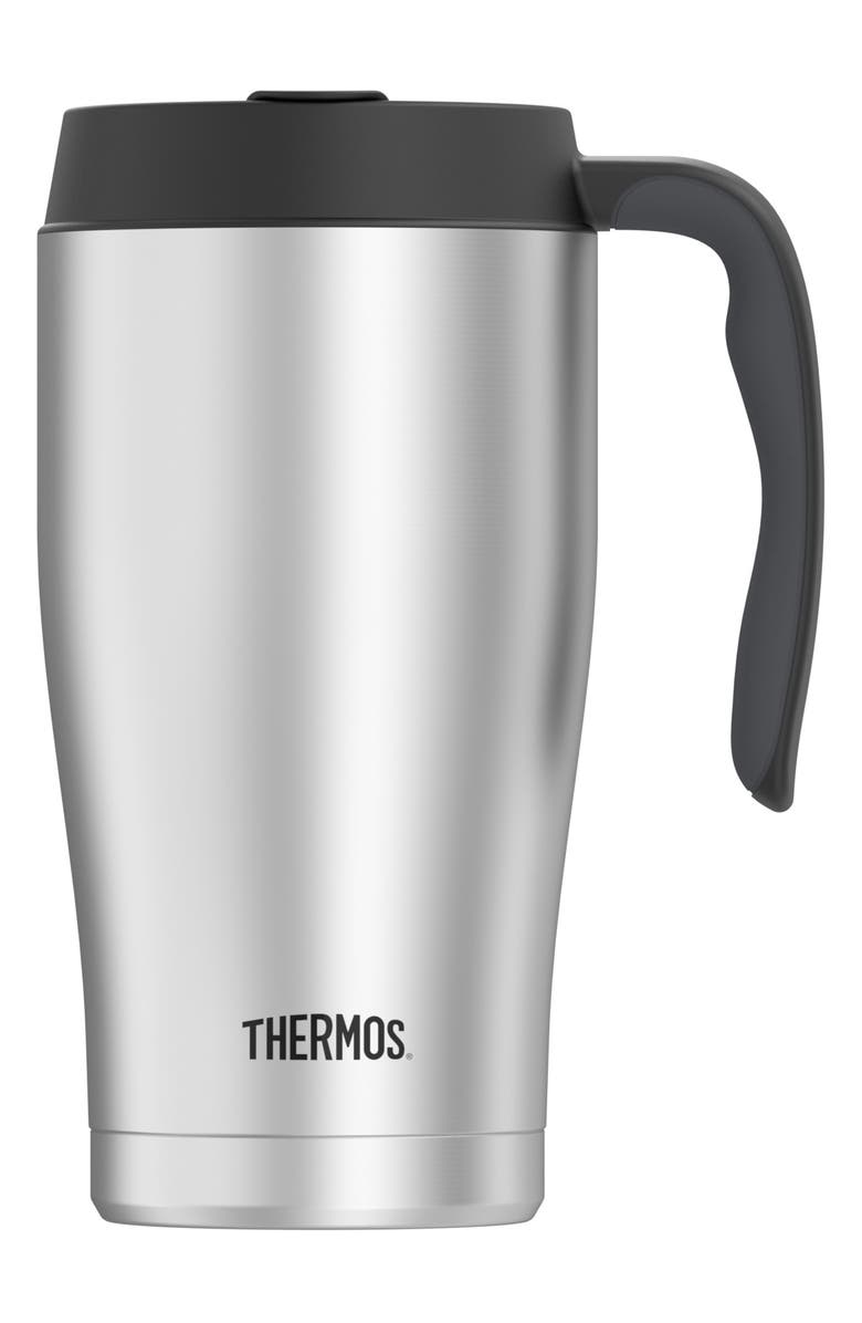 THERMOS 22-Ounce Stainless Steel Vacuum Insulated Travel Mug, Main, color,