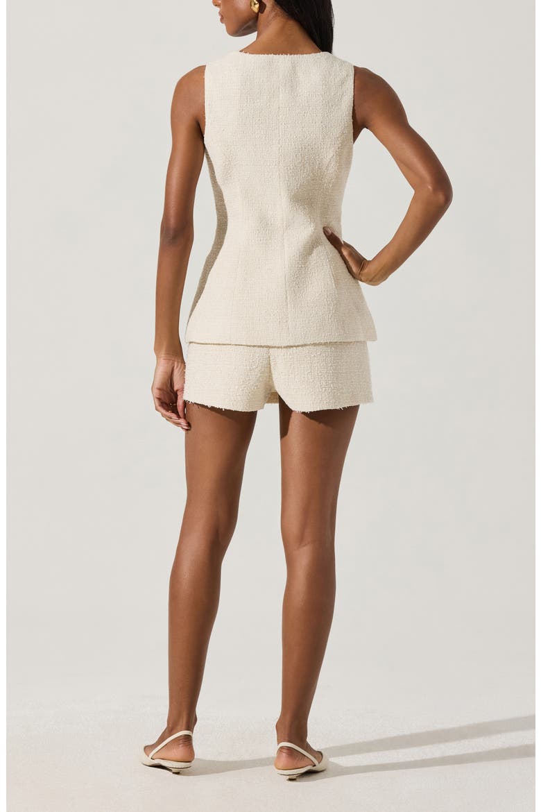 Brunelle Tweed Vest, Alternate, color, OATMEAL