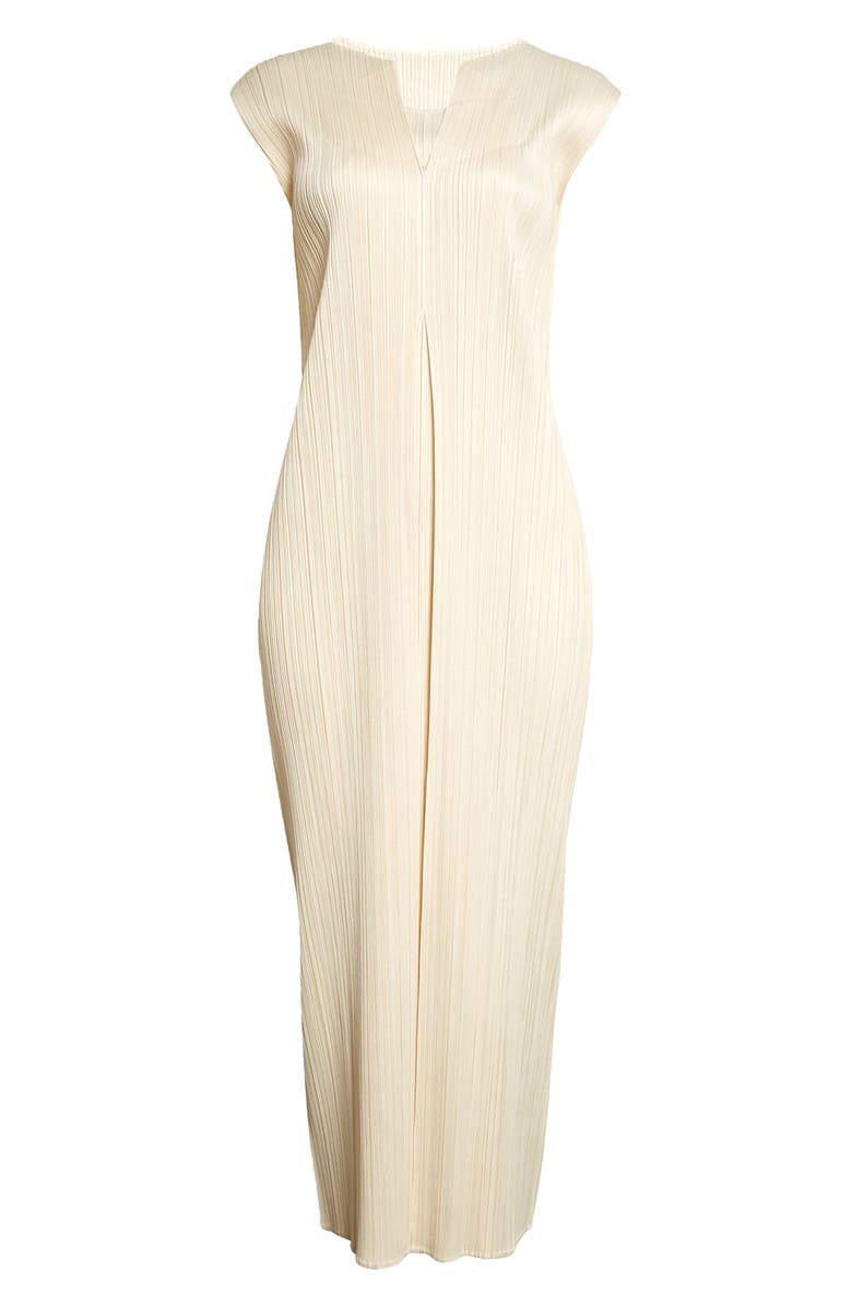 Pleats Please Issey Miyake Monthly Colors April Pleated Midi Dress, Alternate, color, 