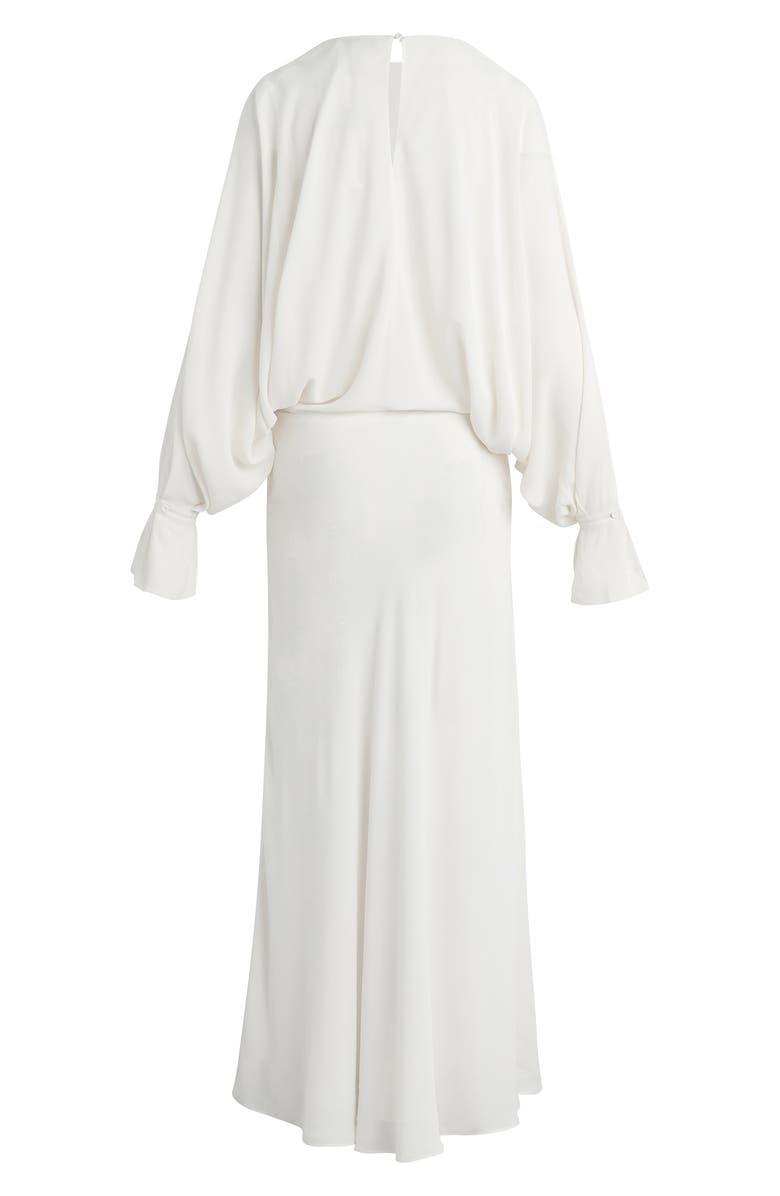 Favorite Daughter Making Me Blush Long Sleeve Maxi Dress, Alternate, color, Ivory