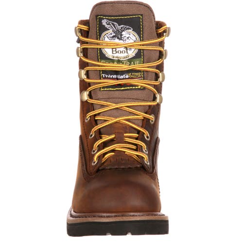 Georgia Boot Waterproof Insulated Kids'outdoor Boot In Brown