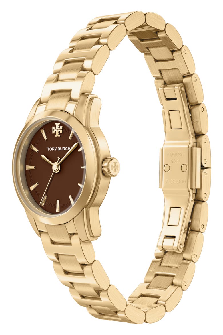 The Small Miller Goldtone Bracelet Watch, 28mm, Alternate, color, PALE GOLD