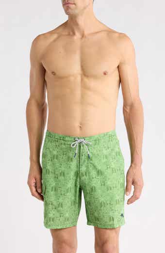 Baja Palm Tini 8-Inch UPF 30+ Swim Trunks