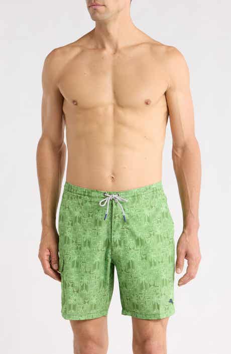 Baja Palm Tini 8-Inch UPF 30+ Swim Trunks