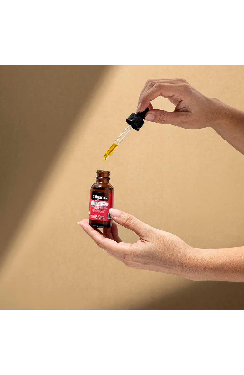 Cliganic Organic Rosehip Seed Oil in Various Sizes, Alternate, color,