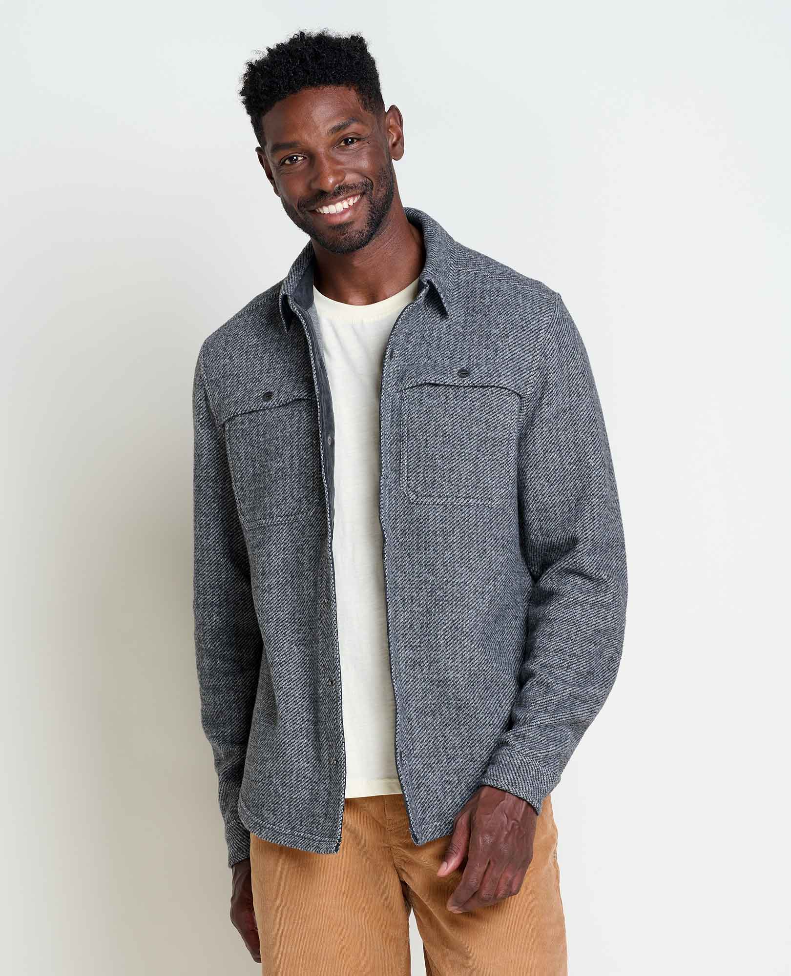 selected Heather Grey Twill