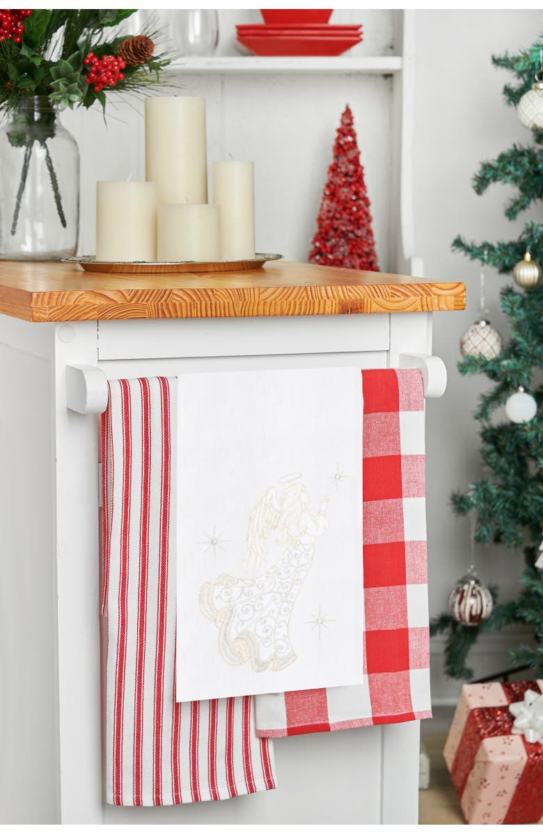 C&F Home Champagne Praying Angel Towel, Alternate, color, White