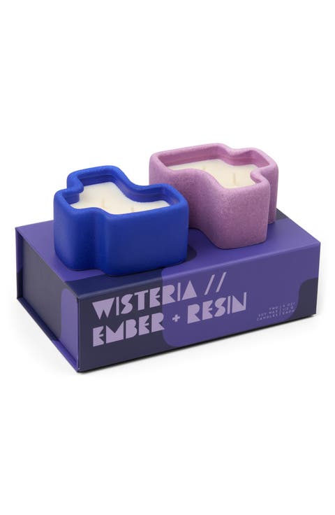 Jigsaw Set of 2 Candles