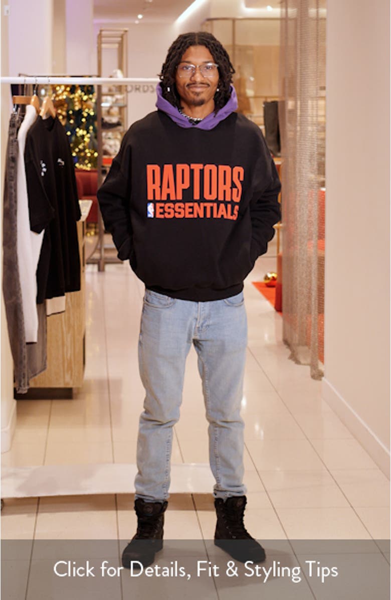 x NBA Raptors Sports Fit Hoodie, sales video thumbnail