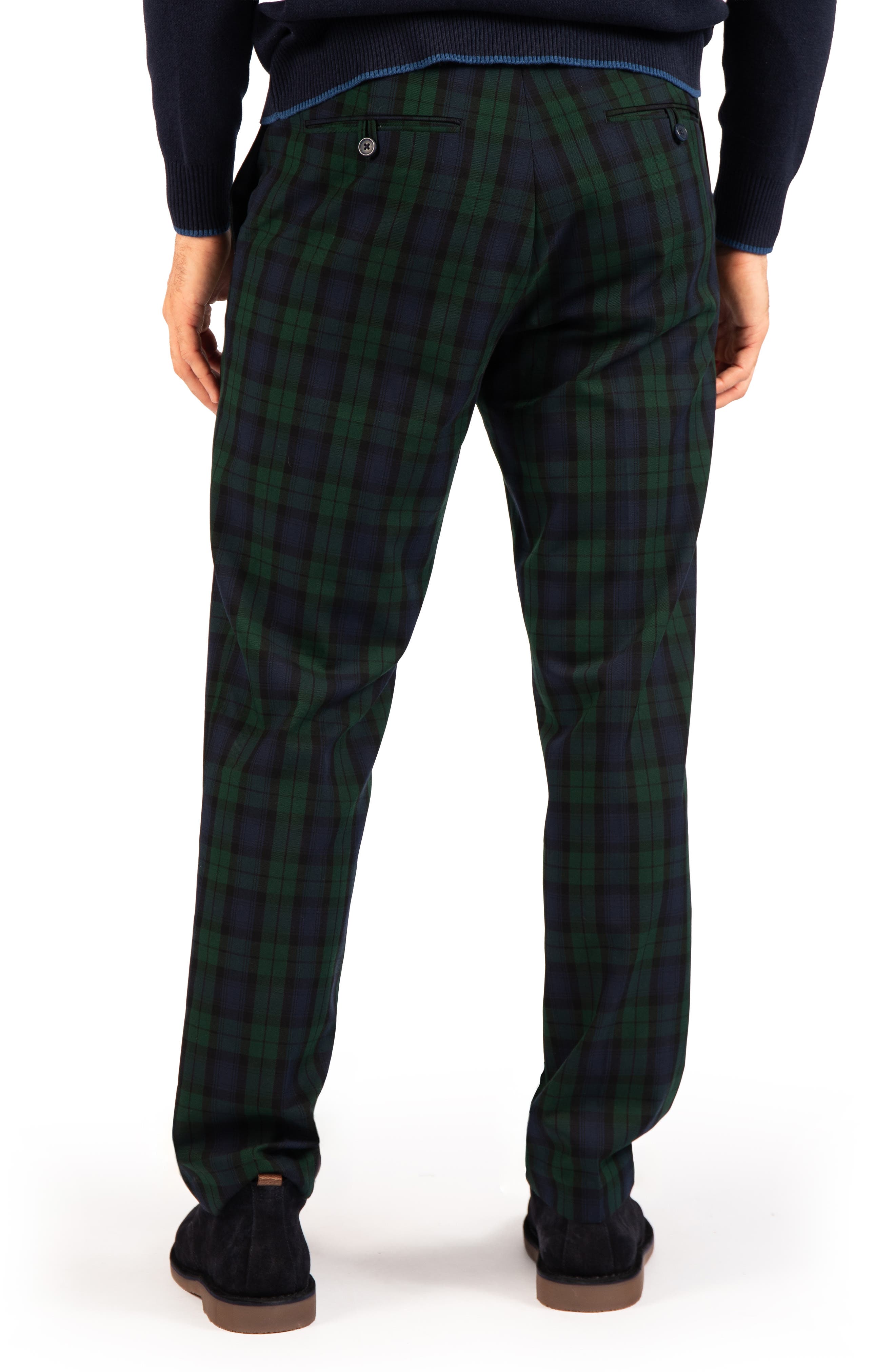 TailorByrd Blackwatch Plaid Dress Pants (Men) | Nordstromrack