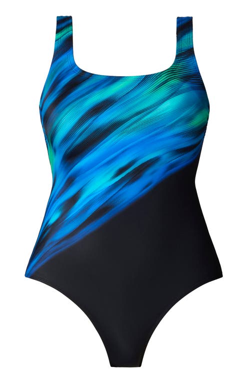 Shapesolver Sport Scoopneck Tank Chlorine Resistant One-piece Swimsuit